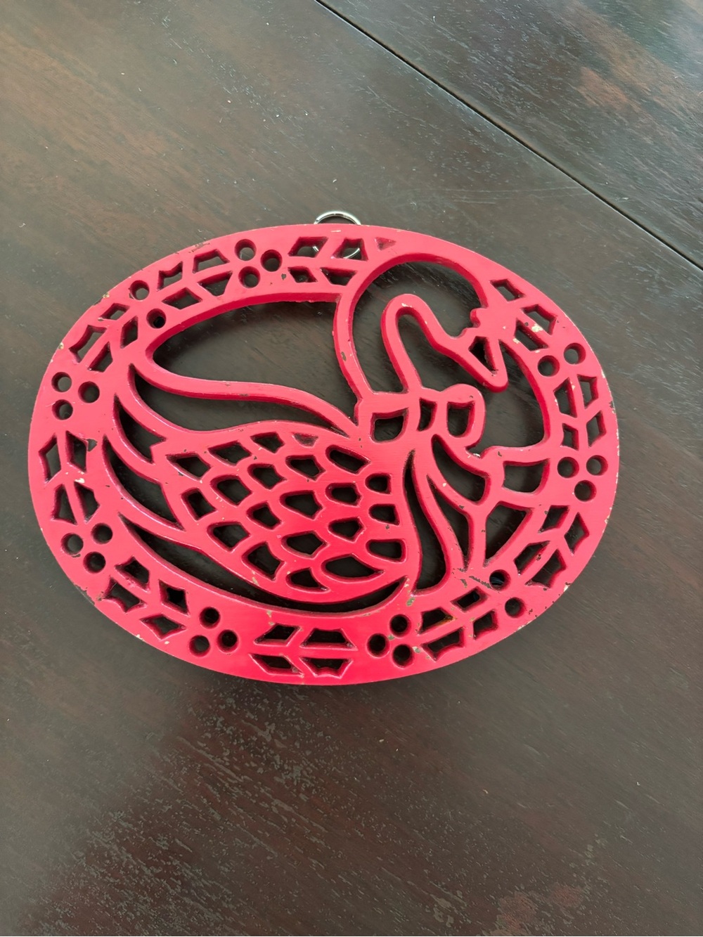 Vintage Avon Country
Treasures Red Cast Iron
Goose Trivet - Wall
Decor